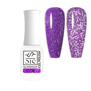 SIS Premium šviesą atspindintis gelinis lakas nr 284, 10ml